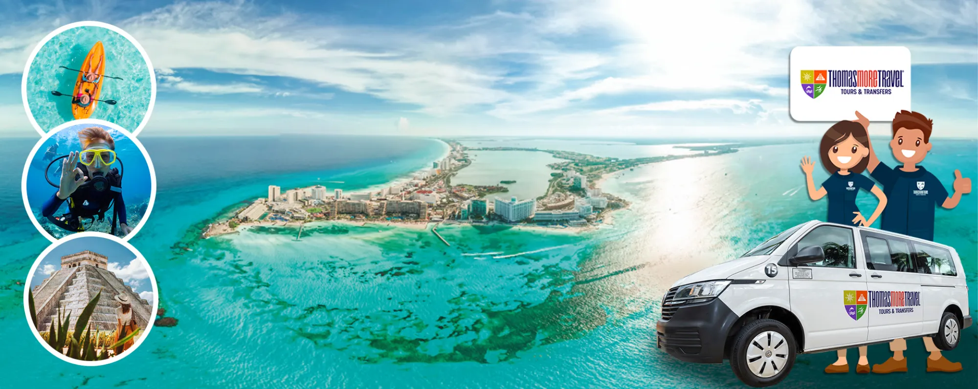  Transporte del aeropuerto de Cancún