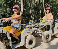 Atvs, ziplines and horseback riding