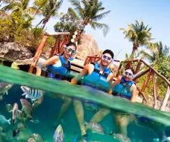 Xel-Ha Family Pack  (3 adults) Low Season Rate